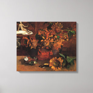 Toile Nature morte avec L'Esperance de Paul Gauguin