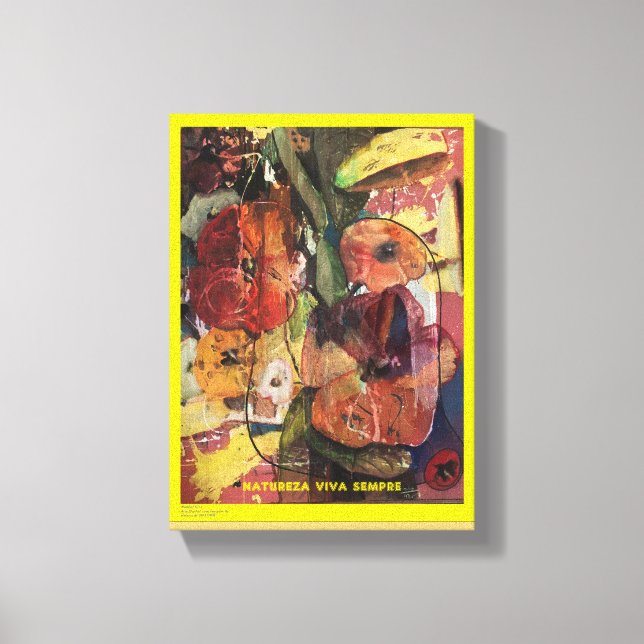 Toile NATUREZA VIVA - Impressão em Tela (Recto)