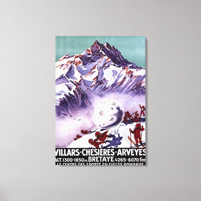 Toile Naughty Gnomes Fabriquant une affiche de balle de  (Recto)