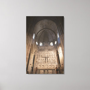 Toile Nave du monastère de Santa Maria De Poblet