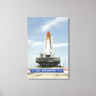 Toile Navette spatiale l'Atlantide