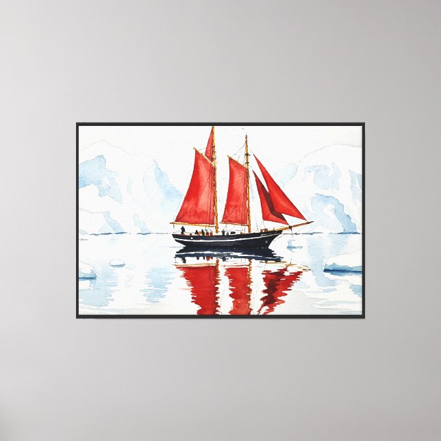 Toile Navire à voiles (Recto)