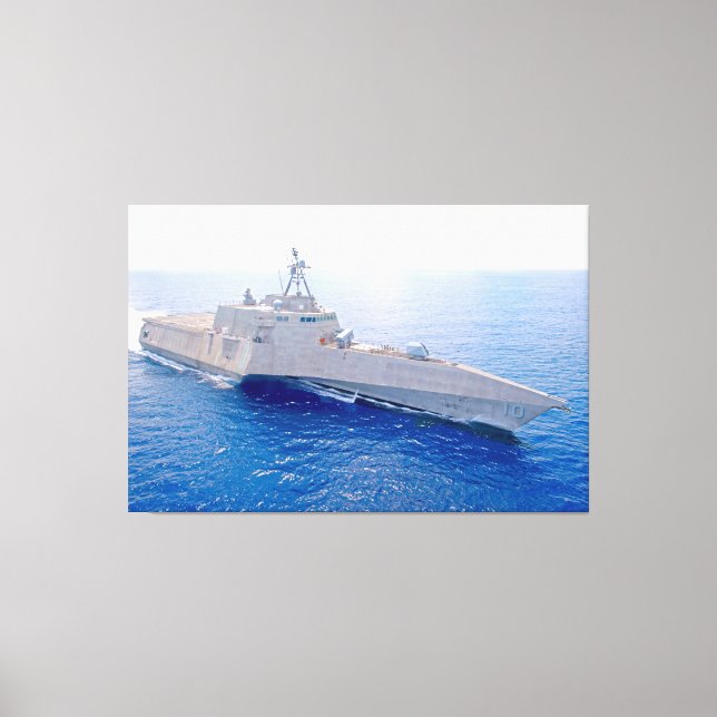 Toile NAVIRE DE COMBAT LITTORAL - LCS-10 40x60 (Recto)