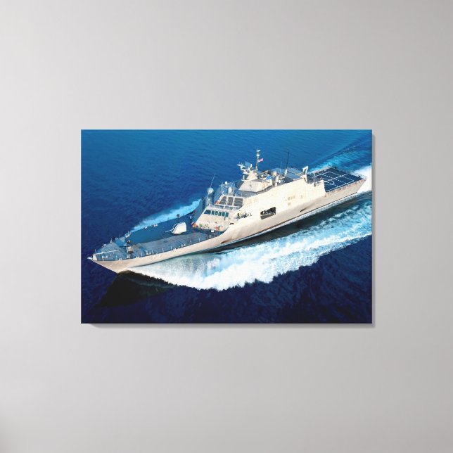 Toile NAVIRE DE COMBAT LITTORAL - LCS-13 24x36 (Recto)