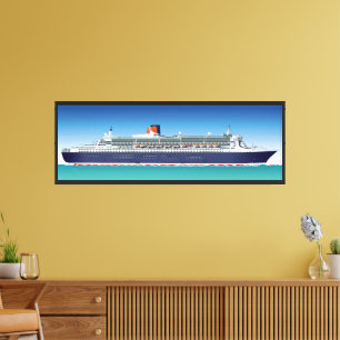 Toile Navire de croisière très détaillé