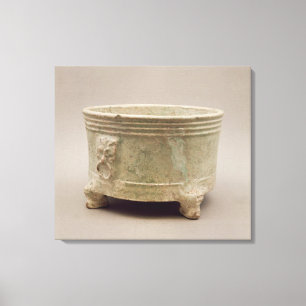 Toile Navire de trépied de poterie de terre