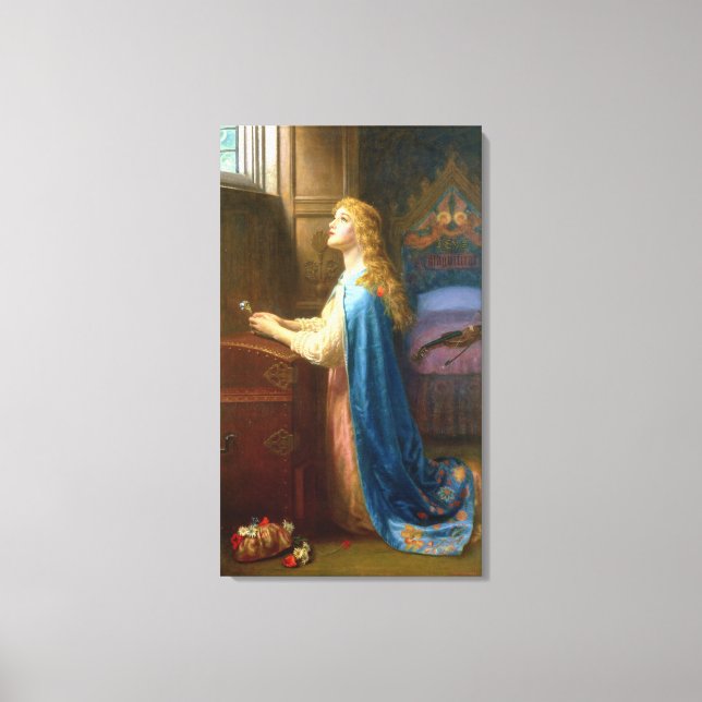 Toile 'Ne m'oublie pas' (huile sur toile) (Recto)