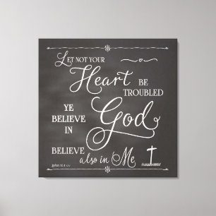 Toile Ne Pas Troubler Votre Coeur