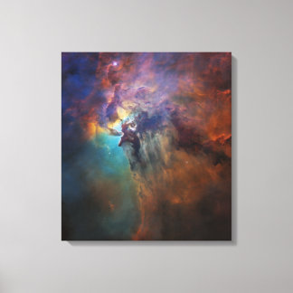 Toile Nebula de lagune (Vue lumière visible)
