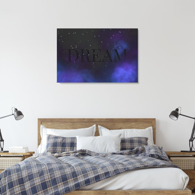 Toile Nebula de l'espace de rêve (Insitu(Chambre))