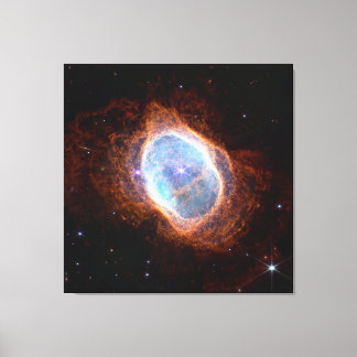 Toile Nebula planétaire de l'Anneau du Sud | NIRCam | JW