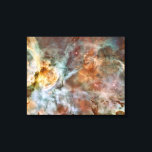Toile Nebula spatiale<br><div class="desc">Une belle toile étirée représentant une nébuleuse majestueuse dans l'espace.</div>