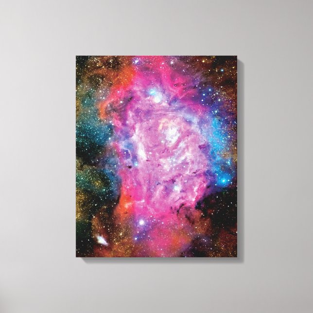 Toile Nébuleuse de la Lagune Nuage Interstellaire Photo (Recto)