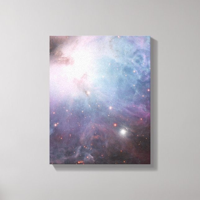 Toile Nébuleuse Orion Astronomie ciel bleu marron beige  (Recto)