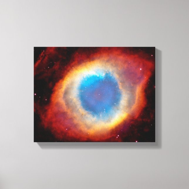 Toile Nébuleuse planétaire de l'Hélice NGC 7293 - L'Œil  (Recto)