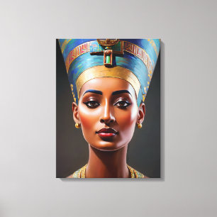 Toile Nefertiti Portrait Art original