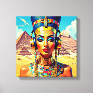 TOILE NEFERTITI REINE DU NIL 4