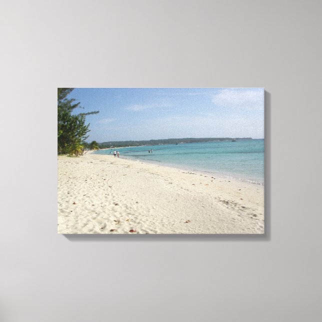 Toile Negril, Jamaica Beach Canvas Imprimer (Recto)