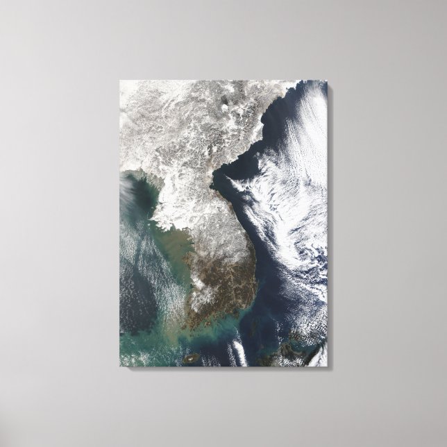 Toile Neige en Corée (Recto)