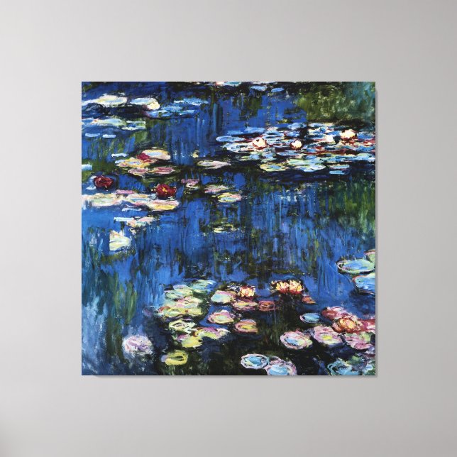 Toile Nénuphar ; 1914 par Monet (Recto)