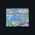 Toile Nénuphars Claude Monet - Numériquement amélioré<br><div class="desc">Cette reproduction classique d'art a été numériquement améliorée pour en faire ressortir les couleurs et les détails les plus précieux.</div>