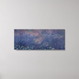 Toile Nénuphars de Claude Monet   : Centre de saules
