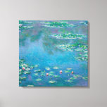 Toile Nénuphars de Claude Monet Fine Art Painting<br><div class="desc">Magnifique chef-d'oeuvre de Claude Monet - Water Lilies de son jardin à Giverny,  France. L'une des peintures d'art les plus célèbres de l'histoire de l'art et un bel exemple d'impressionnisme. C'est une oeuvre d'art merveilleuse et un grand cadeau pour les amateurs d'art.</div>