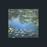 Toile Nénuphars de Claude Monet, Fleurs Vintages<br><div class="desc">Water Lilies (1906) de Claude Monet est un impressionisme vintage de peinture florale de paysages d'art. C'est l'une des nombreuses variations de peintures de nénuphars que Monet peint dans son jardin fleuri à Giverny, France. Fleurs nénuphars dans un étang de printemps. À propos de l'artiste : Claude Monet (1840-1926) est...</div>