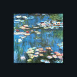 Toile Nénuphars de Claude Monet, Impressionnisme Vintage<br><div class="desc">Nénuphar (1914) de Claude Monet est une peinture de nature impressionniste vintage. Une des nombreuses variations de peintures florales de nénuphars que Monet peint par l'étang dans son jardin fleuri à Giverny, France. À propos de l'artiste : Claude Monet (1840-1926) est un fondateur du mouvement de peinture impressionniste française, dont...</div>