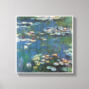 Toile Nénuphars, l'un des nombreux tableaux de Claude Mo