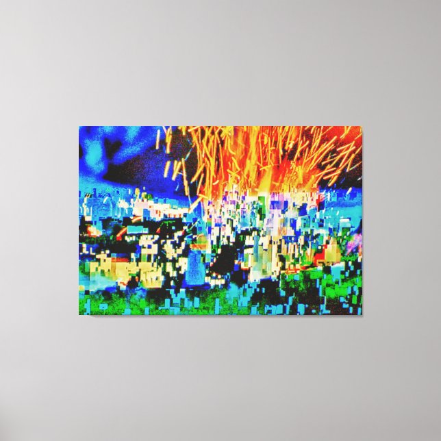 Toile Nero A Tiré...par Maxwell Kerr (Recto)