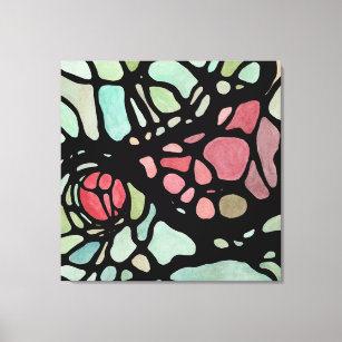 Toile Neuroart coloré peinture Abstraite