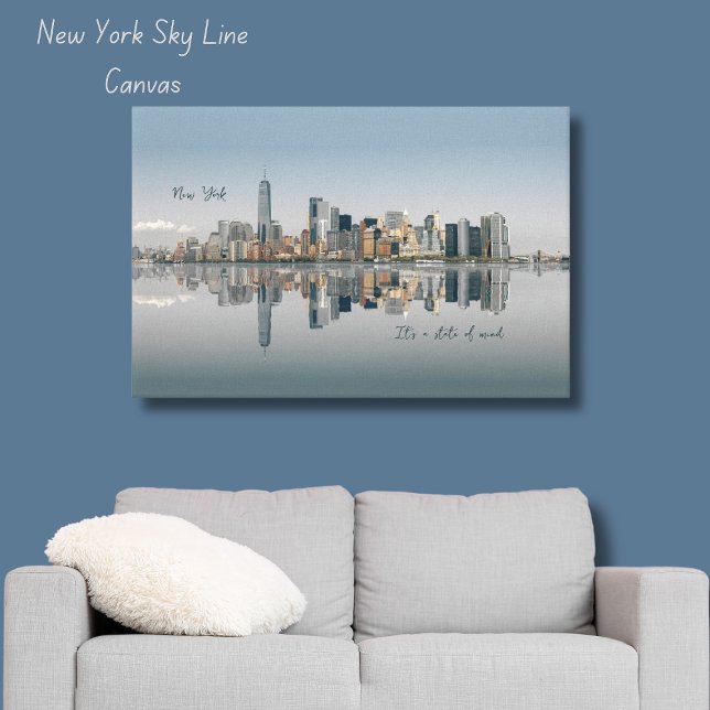 Toile New York City Manhattan Skyline (NY Skyline Canvas)