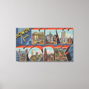 Toile New York City, New York - grandes scènes 2 de