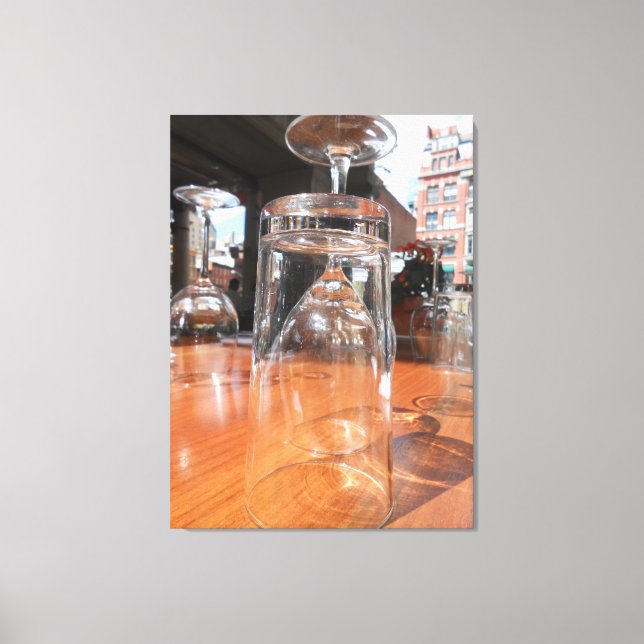 Toile "New York City, New York" Le Pavillon (Recto)