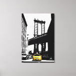 Toile New York City Taxi jaune Nyc Brooklyn Bridge<br><div class="desc">New York City Yellow Taxi Nyc Brooklyn Bridge Pop Art Canvas Art Imprimer.</div>
