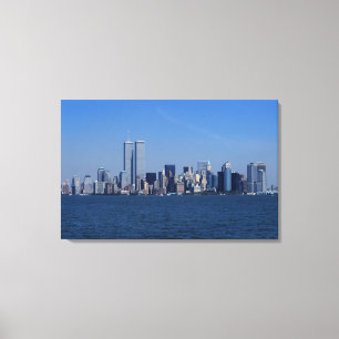 Toile New York, États-Unis. Toits de Manhattan