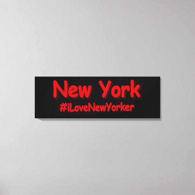 Toile "New York" Joli Design. Acheter maintenant (Recto)
