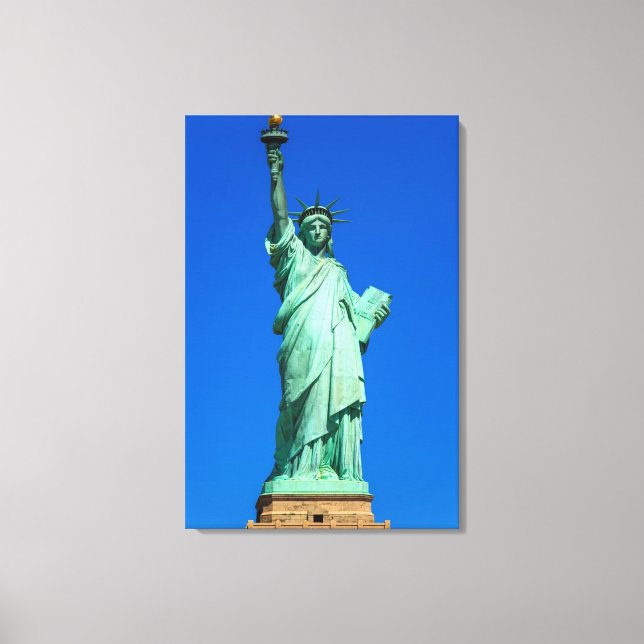 Toile New-York, Statue de la Liberté (Recto)