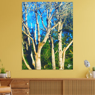 Toile Newman Rd Whidbey Island Trees #1