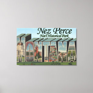 Toile Nez Perce Nat'l Park, Montana