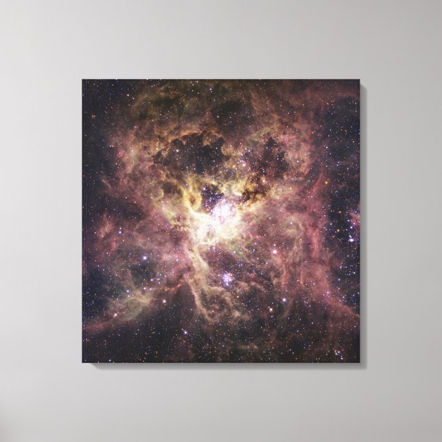 Toile NGC 2070, La Tarantula Nebula (Recto)