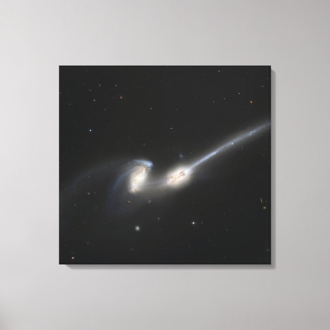Toile NGC 4676, également connu sous le nom de Mice Gala (Recto)