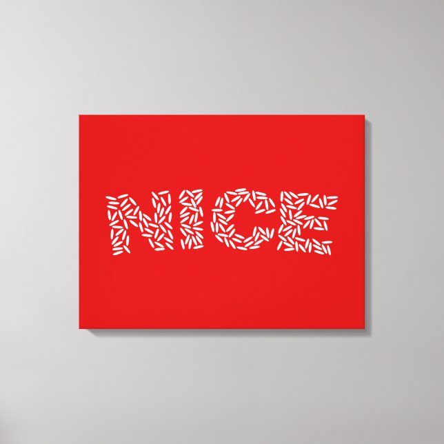 Toile Nice Riz (Recto)