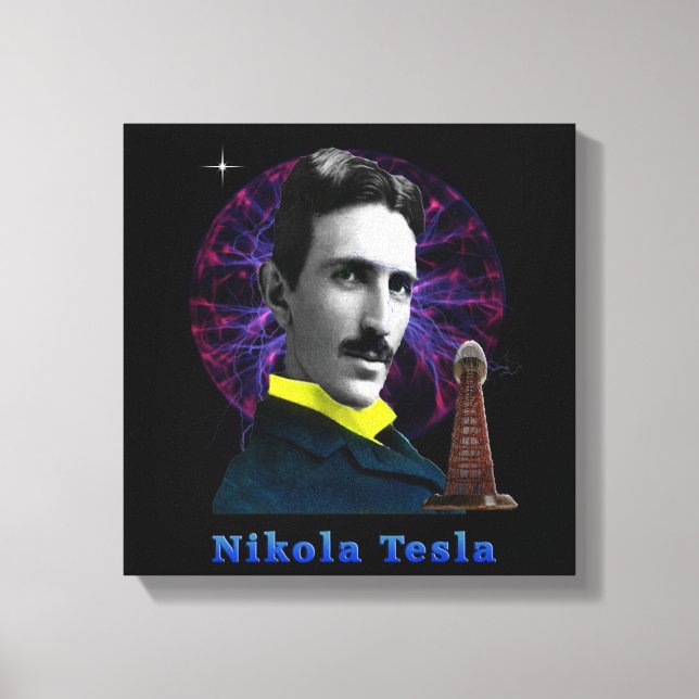 Toile Nicola Tesla (Recto)