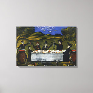 Toile Niko Pirosmani, peintre géorgien