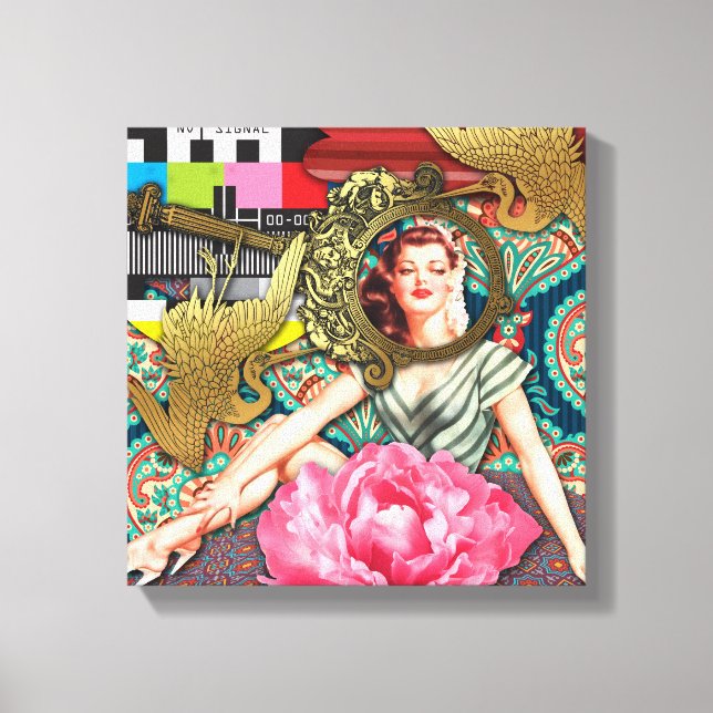 Toile No Signal - Cheeky Lady (Recto)