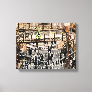 Toile Noël à l'Arcade de Willowcatdesigns