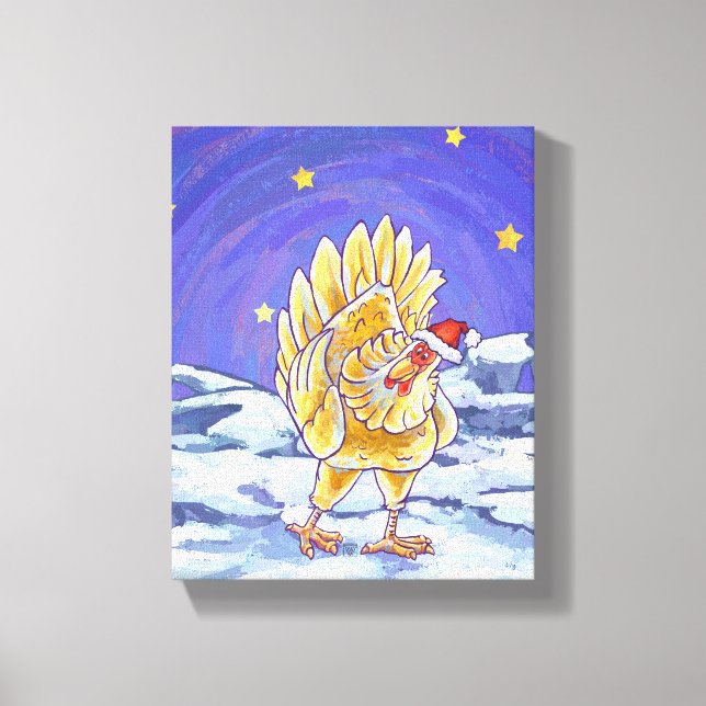 Toile Noël au poulet (Recto)
