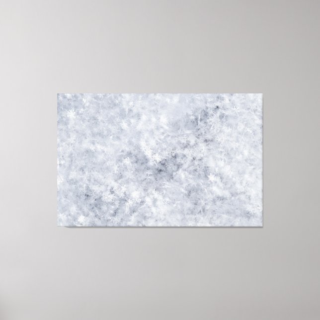 Toile Noël blanc neige (Recto)